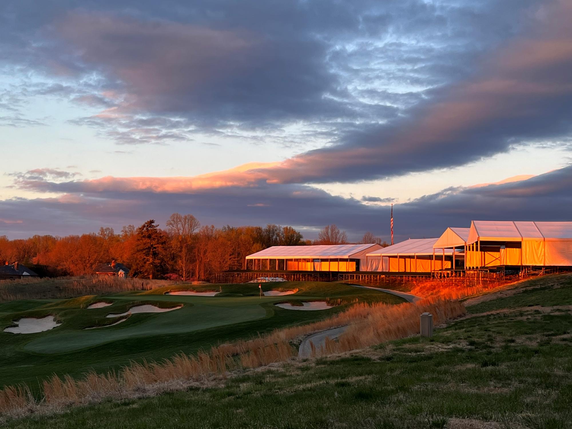 Sunrise at the TPC Potomac