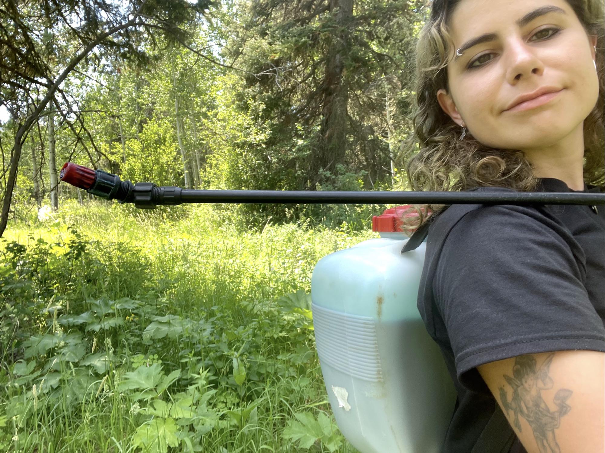 Alexa with Sprayer for Herbicides